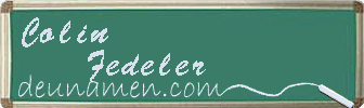 Colin Fedeler Visitenkarte